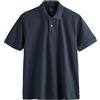 NEXT Uomini Polo in piqué a Maniche Corte con vestibilità Classica | Blu navy, 4XL, Lavabile in lavatrice