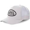 Von Dutch Baseball cap with Mesh Unisex Cappello Bianco 50% Cotone, 50% Poliestere