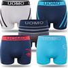 L&K 5 Pack Boxer Uomo Pantaloncini Intimo Microfibra Retro Shorts Multifabrig Mixed Pattern 1202-UN M/L