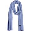 Bovari sciarpa 100% cashmere - donna/uomo - sciarpa accogliente in maglia di cashmere - alta qualità - misura 32 cm x 180 cm (blu chiaro)