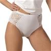 SNELLY Midi Donna Mutande a Vita Alta con Pizzo da 6-9-12 Slip Bianco o Nero in Cotone Elasticizzato di qualità E472 Taglie S M L XL Intimo di Marca Sexy e Comodo per Il Benessere di Tutto Il Giorno
