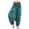 PANASIAM Pantaloni Aladino Kiowa, Pantaloni orientali Harem, Pantaloni Goa Sarouel, Pantaloni Hippie, Abbigliamento per la casa, Unisex, Yoga, Vacanze