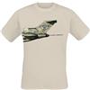 Beastie Boys No Sleep TIL Brooklyn Plane Uomo T-Shirt Sabbia 100% Cotone Regular