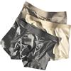 Generic Elegant Silk - Boxer da uomo in seta di gelso, traspirante e traspirante, Set B., L