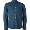 Coveri Polo manica lunga modello camicia in cotone piquet elasticizzato, Verde petrolio M