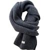 Pluto & Fox Sciarpa In Lana Unisex Per Donna E Uomo Colore Accattivante Design Base Versatile Stole Per L'inverno