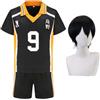 Zhongkaihua Haikyuu Hinata e Kageyama Cosplay Costume Anime Giochi di Ruolo Kuroo Tetsurou e Kozume Kenma Cosplay Jersey Giapponese High School Pallavolo Uniforme Pantaloncini Shirt Set
