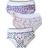JADEA 6 Paia Slip Bimba in Cotone con Fascia Alta e Fascia Bassa - Immagine indicativa i Colori variano in Base agli Ultimi arrivi di LadyC