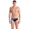 Arena Performance Men's Diamond Swim Brief Athletic Swimwear Professional Swimsuit Costume a Slip, Nero/Royal, 60 Uomo