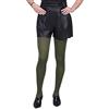SENTELEGRI - Collant opachi, scegli tra 18 colori alla moda, 100 denari, taglie: S-XL, Verde, S