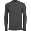 Mister Tee Branded Blanks Mister Tee Maglione Uomo 100% Cotone Carbonio M, Carbone, M