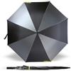 Y-DRY Jumbo Ombrello Lungo Automatico Maxi Golf, Antivento con Stecche in Fiberglass, Impugnatura in Neoprene, Diametro Extra Large 139 cm, Struttura Resistente per Pioggia e Vento