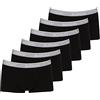 sloggi Uomo Go Abc Hipster 6P, Nero, XL
