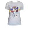 Tritó Design Camicia Arale a Maniche Corte, Cotone, Stampa DTG, Design Anime, Bianco, bianco, XL