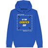 Bonomo Promotion Italia Felpa Personalizzabile con Foto e Scritta - Unisex con Cappuccio e Tasca a Marsupio in French Terry