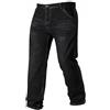 Generisch Baggy Jeans da uomo, elasticizzati, caldi, invernali, comodi, dritti, da uomo, foderati in pile e rinforzati, per il tempo libero, taglie forti, M-8Xl, Nero , 5XL