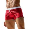 EDOTON Pantaloncini Sportivi, Uomo Slip da Bagno per Surf Hotspring sulla Spiaggia (EU S/Tag M, Rosso)