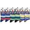 Renato Balestra 6 Paia Calze da Uomo Estive Colorate con in Filo di Scozia - Elasticizzate - Made in Italy - Resistenti - Lunghe e Corte Eleganti (39/42, Jeppy Alto)