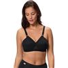Playtex Reggiseno Senza ferretto Criss Cross Classico Donna x1, Nero, 34/3B