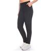 Kendindza Collection Kendindza - Pantalone termico da donna, foderato con interno in pile, opaco, con tasche