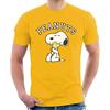 All+Every Peanuts Snoopy Hugs Woodstock Men's T-Shirt