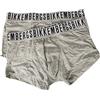 Dirk Bikkembergs Boxer Uomo Bikkembergs Confezione 2 Boxer Cotone elesticizzato Elastico a Vista Underwear Articolo BKK1UTR01BI BI Pack Trunk, Melange Grey, XL - EU XL - US L - FR 5