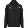 PUMA Scuderia Ferrari - Giacca antipioggia | Design del team, chiusura con zip, tasche pratiche, ideale per gara e outdoor, Prodotto ufficiale con licenza