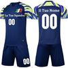 OPUTWDF Maglietta Calcio Personalizzata Bambini con Il Tuo Nome - Divisa Calcio Personalizzata con Il Tuo Nome Numero Squadra E Logo