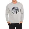 NORTH SAILS Felpa Girocollo a Maniche Lunghe 9024130 da Uomo
