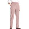 AnnSemo Pantaloni dritti da donna, pantaloni da tuta in tinta unita, pantaloni elasticizzati in corduroy da donna a vita alta, pantaloni a gamba larga da donna, pantaloni comodi e larghi da donna, pantaloni