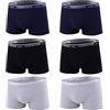 Generico Carrera 6 Boxer Calibrato Uomo Cotone Jersey Bielastico Assortito Moda Egidio