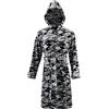 Partilandia Accappatoio Animali Unicorni Adulto Unisex con Cappuccio Taglie Adulto S a LBati Peluche Originali Accappatoio Donna Uomo Adulto di Costume