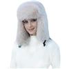 Lina & Lily Cappello Aviatore Trapper Donna Invernale in Pelliccia Sintetica Pelo Lungo