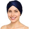 Ade'Soie I turbante donna 100% seta di gelso 22 momme grado 6A I accessorio per la cura dei capelli notte e giorno I berretto in seta regolabile per tutti i tipi di capelli