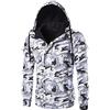 Rrongwn Giacca softshell da uomo, foderata, leggera, per le mezze stagioni, con tasche, mimetica, per autunno e inverno, per le attività all'aria aperta, calda, slim fit, cappotto invernale