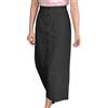 Fccrian Gonne lunghe da donna UK Maxi gonna alta con tasche abiti a portafoglio con bottoni tropicali vacanze spiaggia una linea a matita vestire smart casual skorts da donna UK per uscire gonna