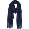 Bovari - Pashmina da donna in cashmere, 70% cashmere, 30% seta, extra leggera, 200 x 70 cm