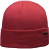 Melegari Berretto Cuffia Beanie Pisa | 100% Cotone | Made in Italy (IT, Numero, 55, 62, Bordeaux)
