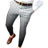 Generisch Pantaloni alla moda, regolari elasticizzati, lucidi, classici, stretti, da lavoro, da uomo, a gamba dritta, comodi, casual, versatili, slim fit, per il tempo libero, dritti, eleganti pantaloni