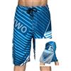 Generico Costume Da Bagno Uomo Pantaloncino Bermuda Costumi Lungo Corto Pantaloncini Surf Taglie Forti Boxer Fiori Americani Cotone Swimming Shorts Men Slip Gym Di Ibisco Mutanda Napoli a In Felpa,Blu,M