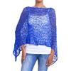JOPHY & CO. Poncho Donna Rete Effetto a Maglia Coprispalle Crochet Estivo e Primaverile da Donna Leggero e Morbido (cod. 1511)