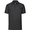 Fruit of the Loom Polo * 65/35 Polo M * Nero Nero M