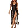 Avidlove Lingerie - Babydoll in Pizzo Sexy da Donna, Completo con Camicia da Notte Trasparente e Scollo a V, negligé, Set di Lingerie