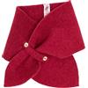 Engel Natur, Sciarpa a tubolare in pile di merino per bambini, 100% lana (kbT), 80x20 cm