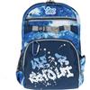 Shout We R Shout | Zaino Scuola Elementare per Bambini per Cibo e Acqua Zainetto da Bambino con 4 Compartimenti e Portaborraccia - Zaino Heavy Weighter