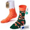 Many Mornings The Red Fox Calzini Non abbinati, Multi-Color, 39-42 Unisex-Adulto