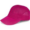 styleBREAKER Cappello Baseball in Carta di Paglia Monocromatico, Leggero e Traspirante con Fibbia in Metallo Regolabile, Cappellino Unisex con Fascia Antiscivolo per Uomo e Donna, Rosato