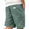 Générique Pantaloncini da uomo estivi in velluto a coste bermuda pantaloni corti con coulisse e elastico in vita corta casual tinta unita Chino Shorts con tasche Jogging Sport Running Spiaggia, S