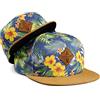Soulbuddy Set di 2 Cappellini da Basecap Coordinati papà e Figlio - Snapback cap Traspiranti Uomo e Bambino - Look Mini Me Famiglia - Idea Regalo Originale (IT, Testo, L, Bali Style)