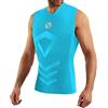 sesto senso Canottiera Camicia Sportiva da Uomo Biancheria Intima Termica a Compressione S/M Light Blue Azzurro